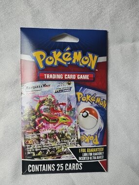 Pokémon Trading Card Game Rapid Strike Rayquaza VMAX Contains 25 Cards New